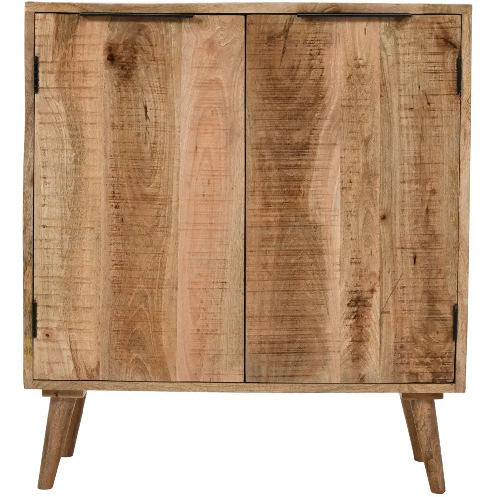 Surrey 2 Door Drinks Cabinet - Brown, Solid Wood