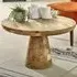 Surrey Mushroom Coffee Table - Brown, Solid Wood