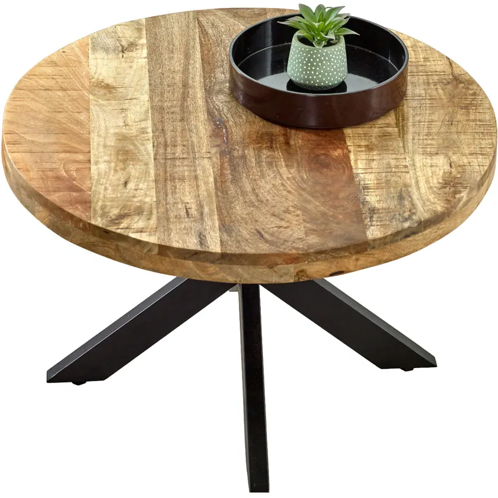 Surrey Spider Legs Coffee Table - Brown, Solid Wood