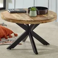 Surrey Spider Legs Coffee Table - Brown, Solid Wood