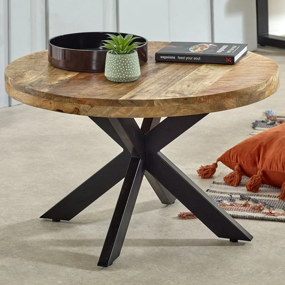Surrey Spider Legs Coffee Table - Brown, Solid Wood