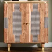 Wilton 2 Door Sideboard - Brown, Acacia Wood