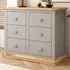Bomporto 6 Drawer Chest of Drawers - Grey, Pine