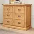 Lucca 6 Drawer Chest of Drawers - Brown, Pine