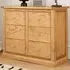 Lucca 6 Drawer Chest of Drawers - Brown, Pine Wood