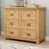 Lugo 6 Drawer Chest of Drawers - Brown, Pine