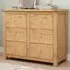 Lugo 6 Drawer Chest of Drawers - Brown, Pine Wood