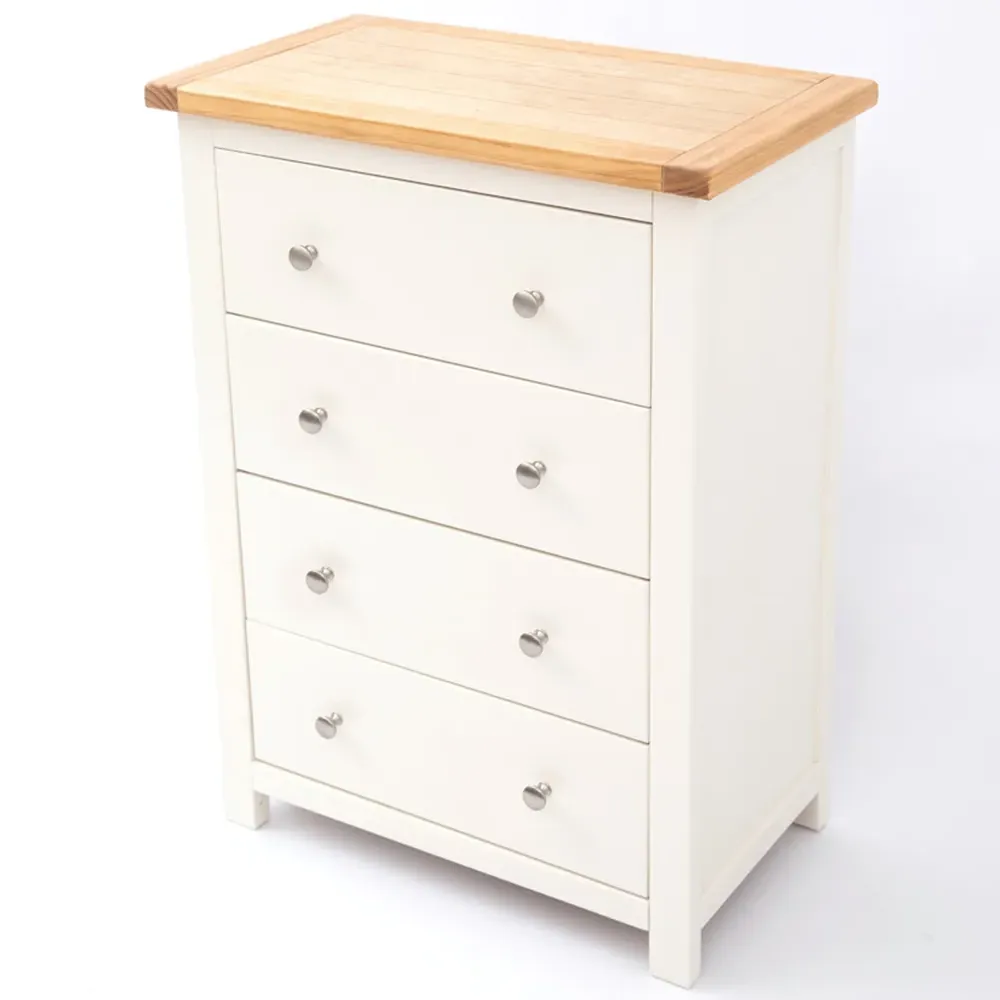 Maggiori 4 Drawer Chest of Drawers - Off White