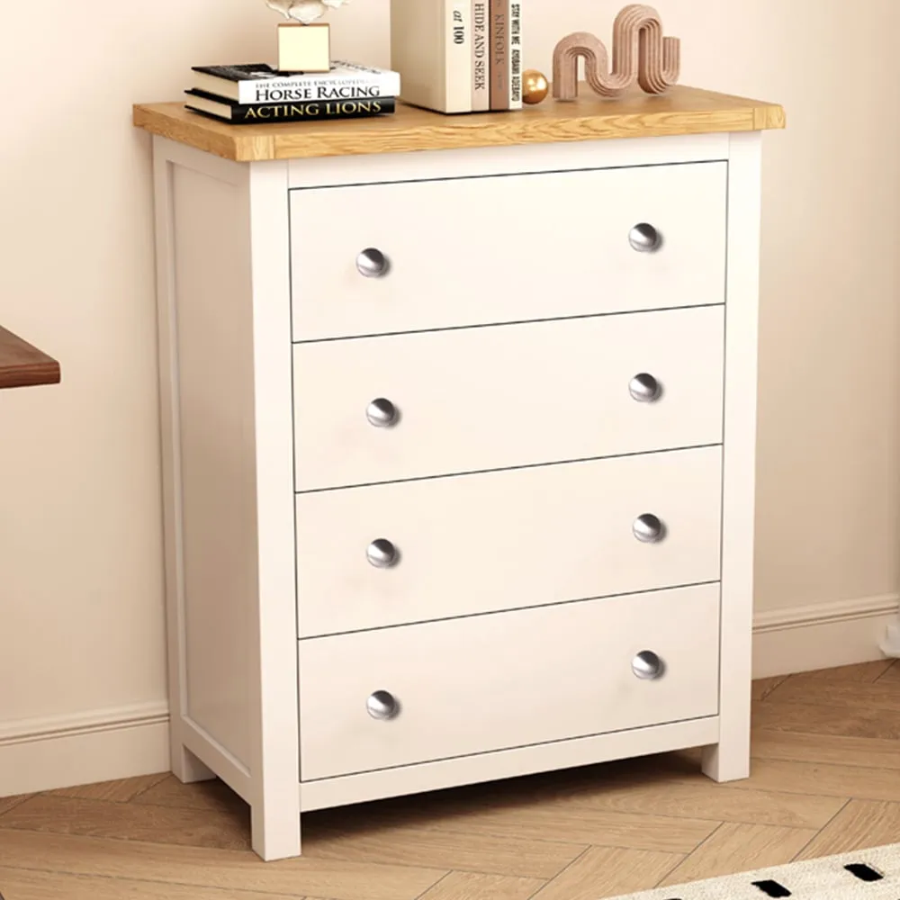 Maggiori 4 Drawer Chest of Drawers - Off White image