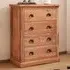 Tirolo 4 Drawer Chest of Drawers - Light Brown