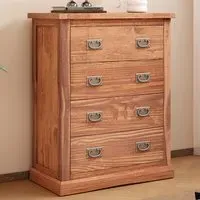 Tirolo 4 Drawer Chest of Drawers - Light Brown, Pine