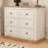 Trevi 6 Drawer Chest of Drawers - White