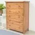 Trivento 5 Drawer Chest of Drawers - Brown