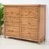 Trivento 6 Drawer Chest of Drawers - Brown, Wood