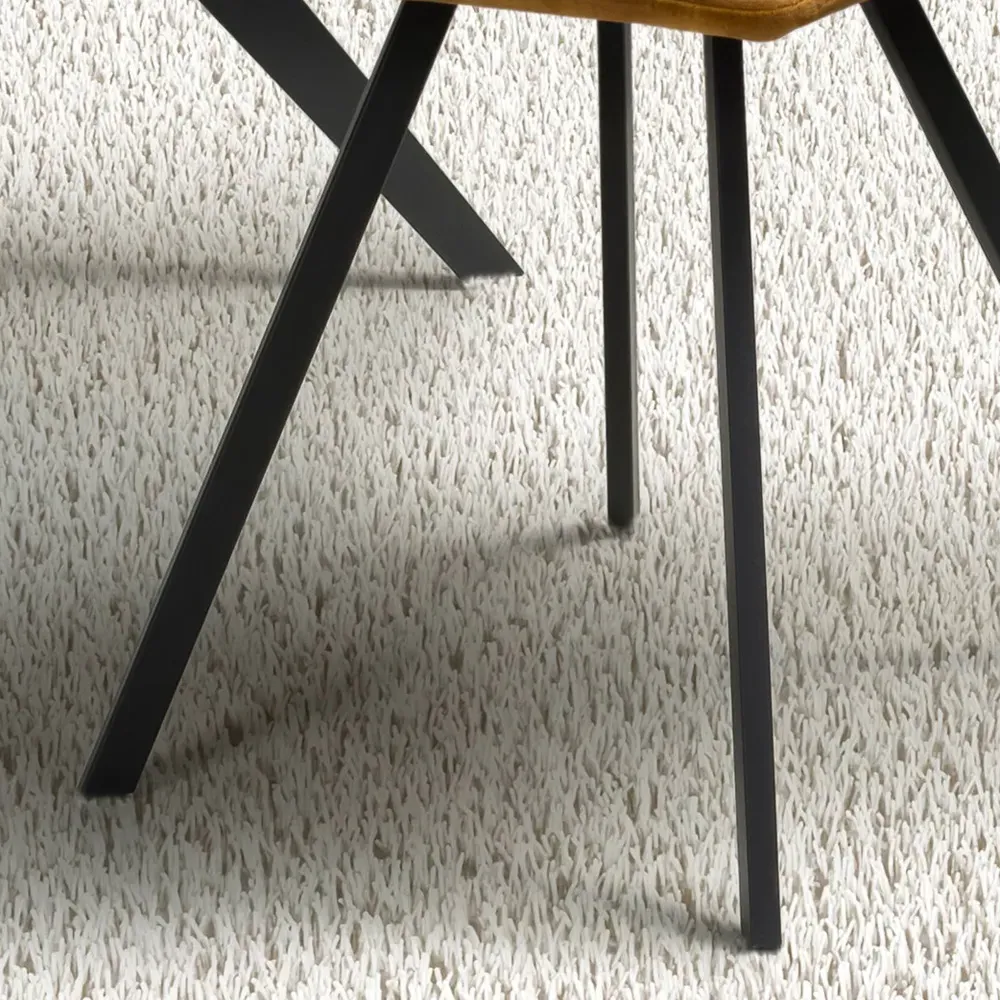 Set of 4 Velvet Dining Chairs - Bronze