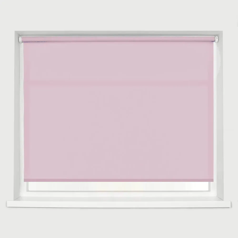 Straight Edge Roller Blind 240cm - Lavender