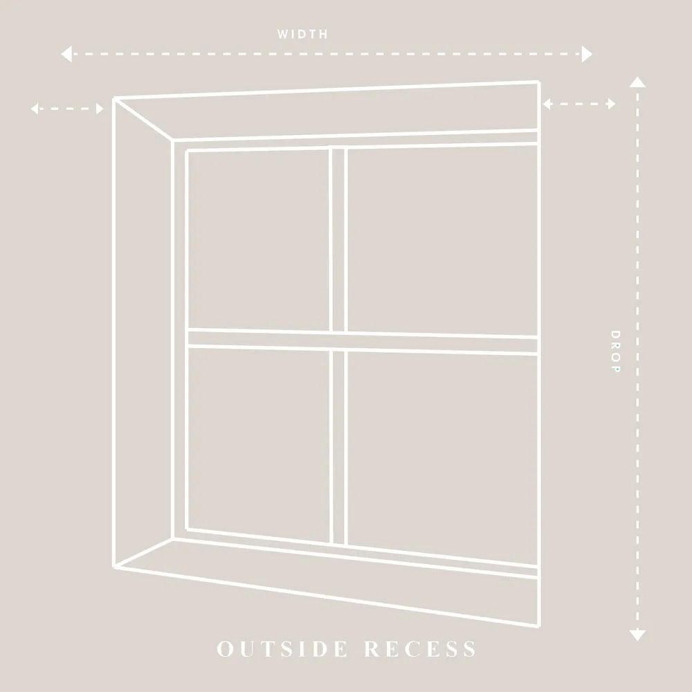 Straight Edge Roller Blind - Navy