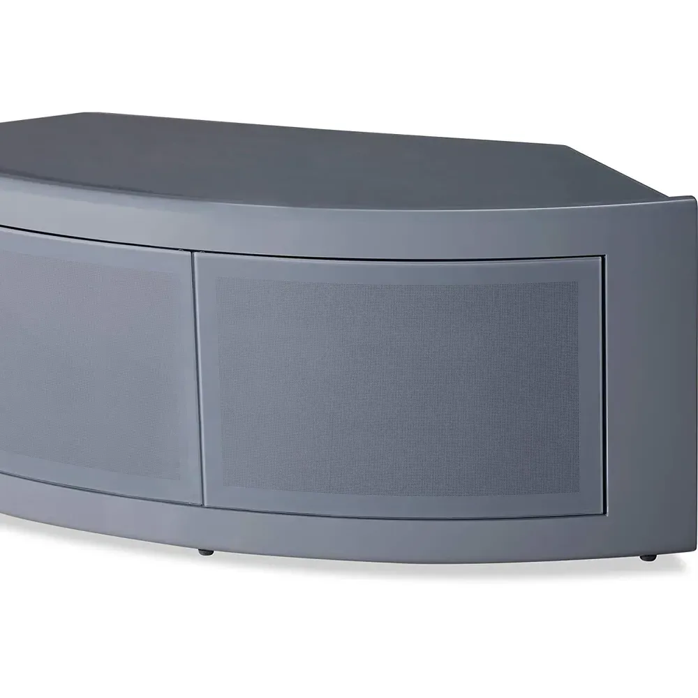 Pangea Corner TV Cabinet with Storage - Grey