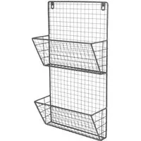 Charnwood Iron Magazine Rack - Black