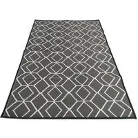Diamond Outdoor Rug - Grey