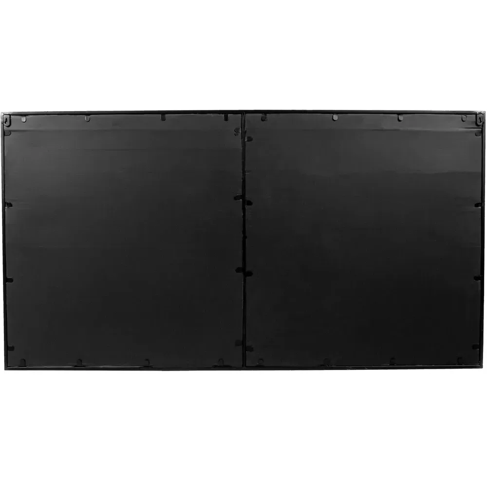 Extra Large Mirror - Black, Wrought Iron