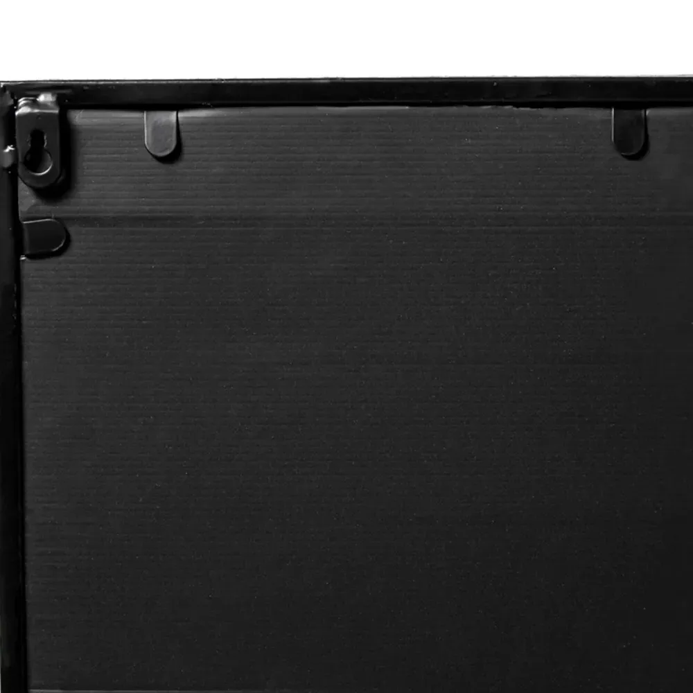 Extra Large Mirror - Black, Wrought Iron