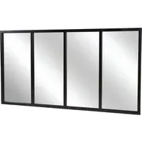 Extra Large Mirror - Black, Wrought Iron