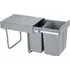 Grey Cupboard Bin 40L - Grey