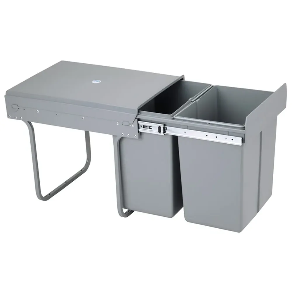 Grey Cupboard Bin 40L - Grey image