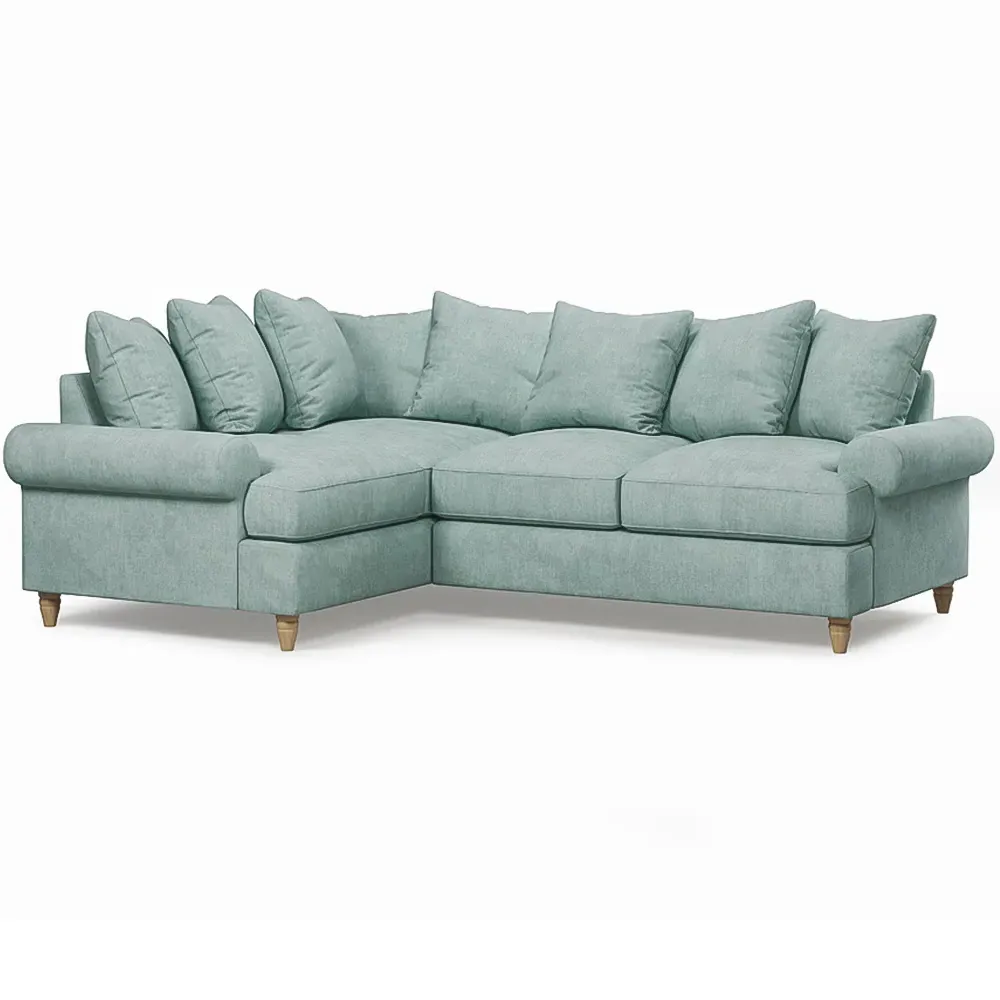 Agmamito Faro 10 3-Seater Left Hand Corner Sofa - Blue