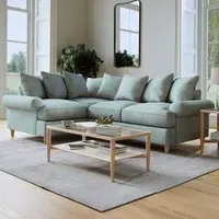 Agmamito Faro 10 3-Seater Left Hand Corner Sofa - Blue