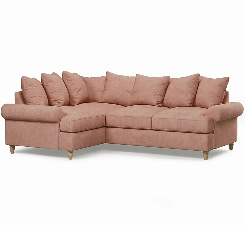 Agmamito Faro 11 3-Seater Left Hand Corner Sofa - Pink