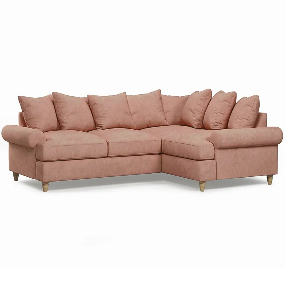 Agmamito Faro 11 3-Seater Right Hand Corner Sofa - Pink