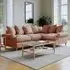 Agmamito Faro 11 3-Seater Right Hand Corner Sofa - Pink