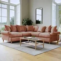 Agmamito Faro 11 4-Seater Corner Sofa - Pink
