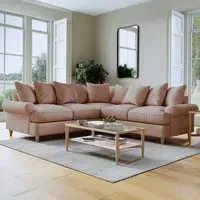 Agmamito Faro 14 4-Seater Corner Sofa - Pink
