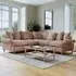 Agmamito Faro 14 4-Seater Corner Sofa - Pink