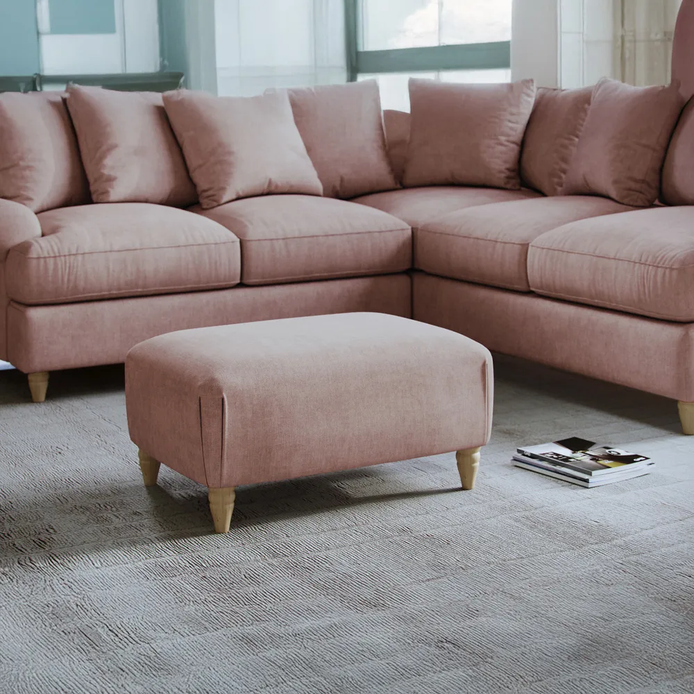 Agmamito Faro 14 Footstool - Pink