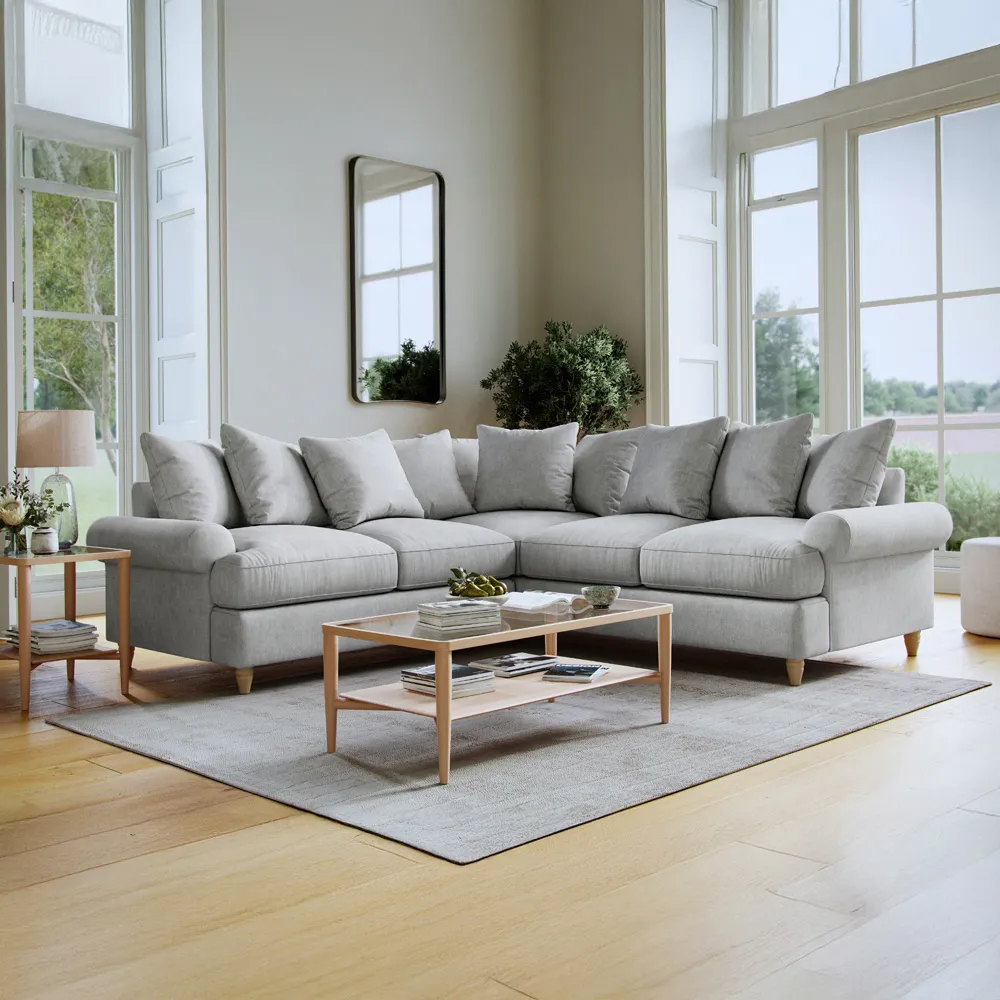 Agmamito Faro 16 4-Seater Corner Sofa - Grey