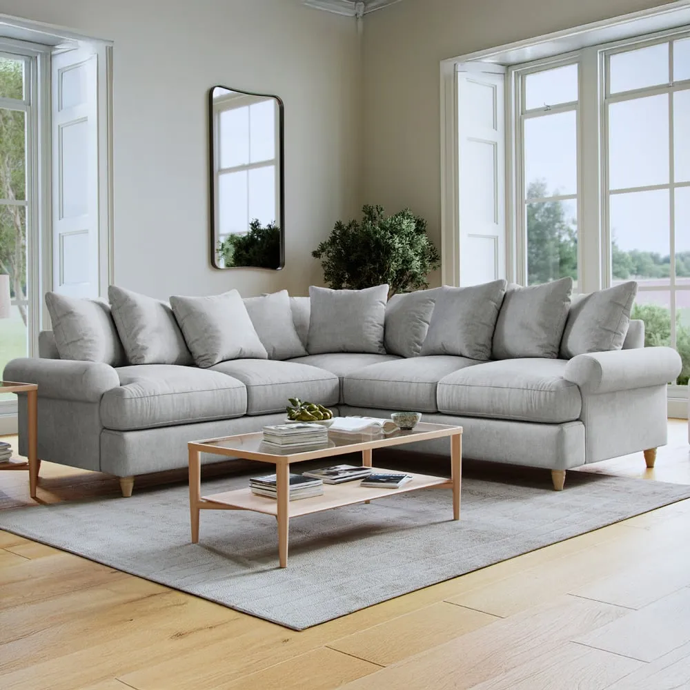 Agmamito Faro 16 4-Seater Corner Sofa - Grey