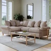 Agmamito Faro 20 3-Seater Left Hand Corner Sofa - Blonde