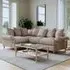 Agmamito Faro 20 3-Seater Left Hand Corner Sofa - Blonde