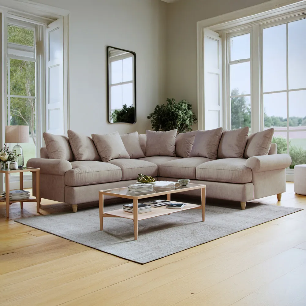 Agmamito Faro 20 4-Seater Corner Sofa - Blonde