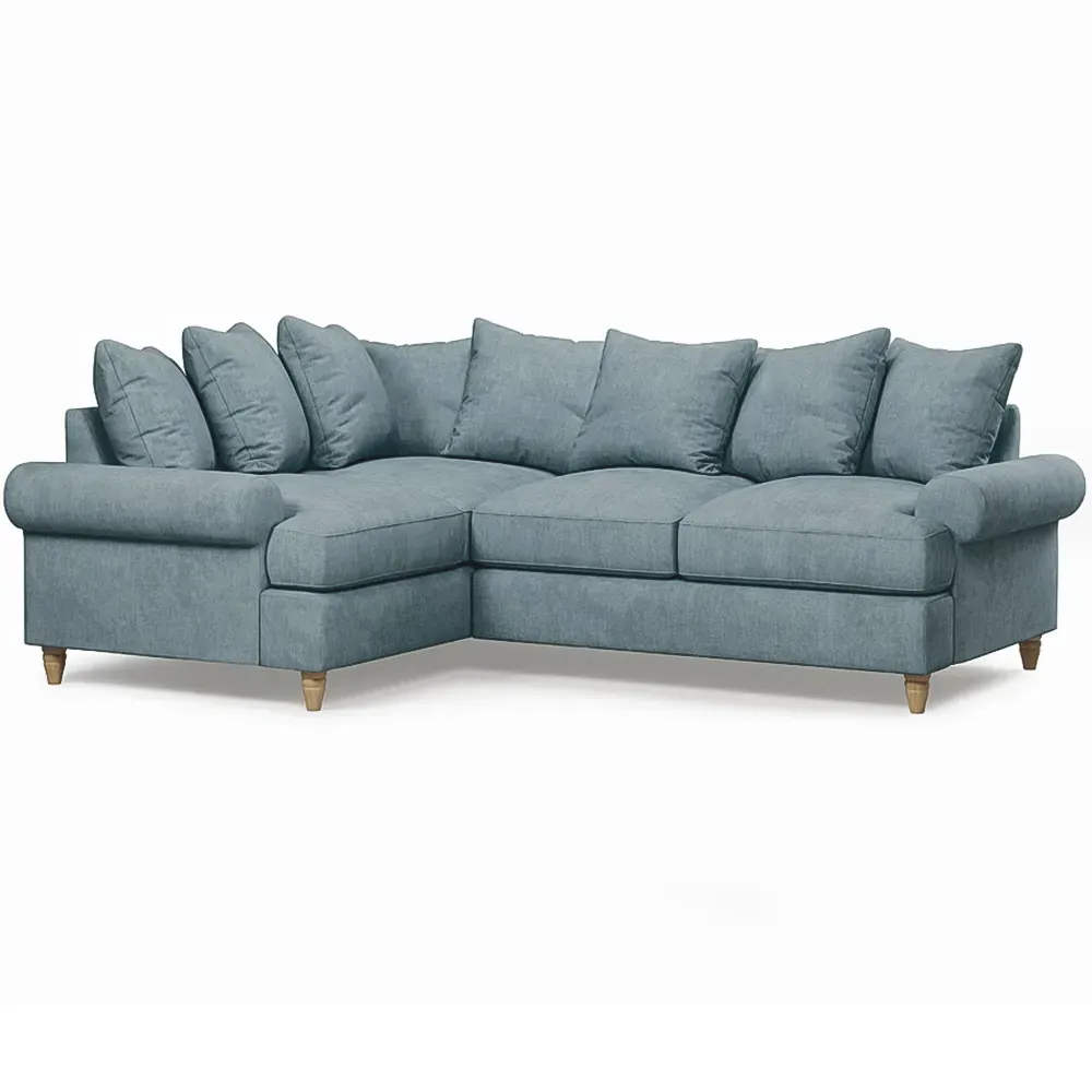 Agmamito Faro 9 3-Seater Left Hand Corner Sofa - Blue