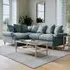 Agmamito Faro 9 3-Seater Left Hand Corner Sofa - Blue