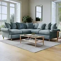 Agmamito Faro 9 4-Seater Corner Sofa - Blue