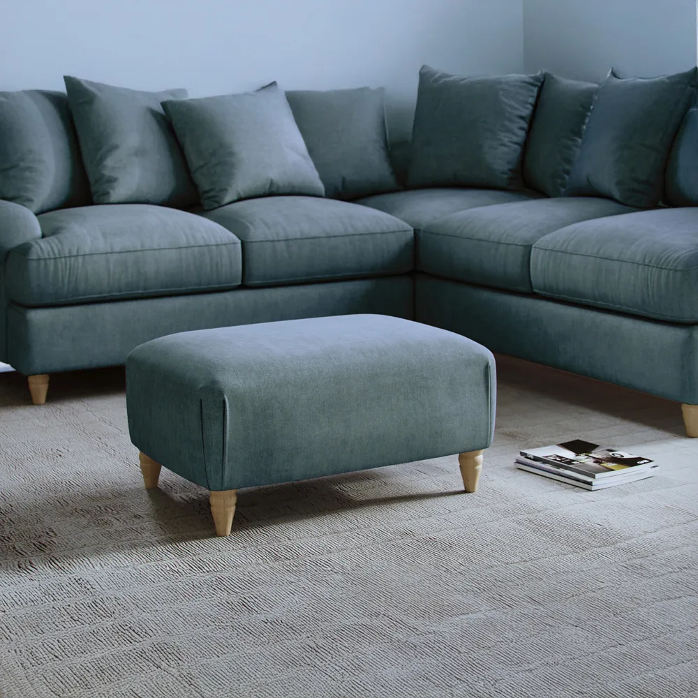 Agmamito Faro 9 Footstool - Blue