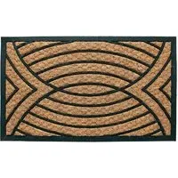 Dry Palm Coir Door Mat - Natural