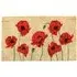 Eternal Poppy Coir Door Mat 45x75cm - Natural