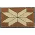 Indian Star Coir Door Mat - Natural